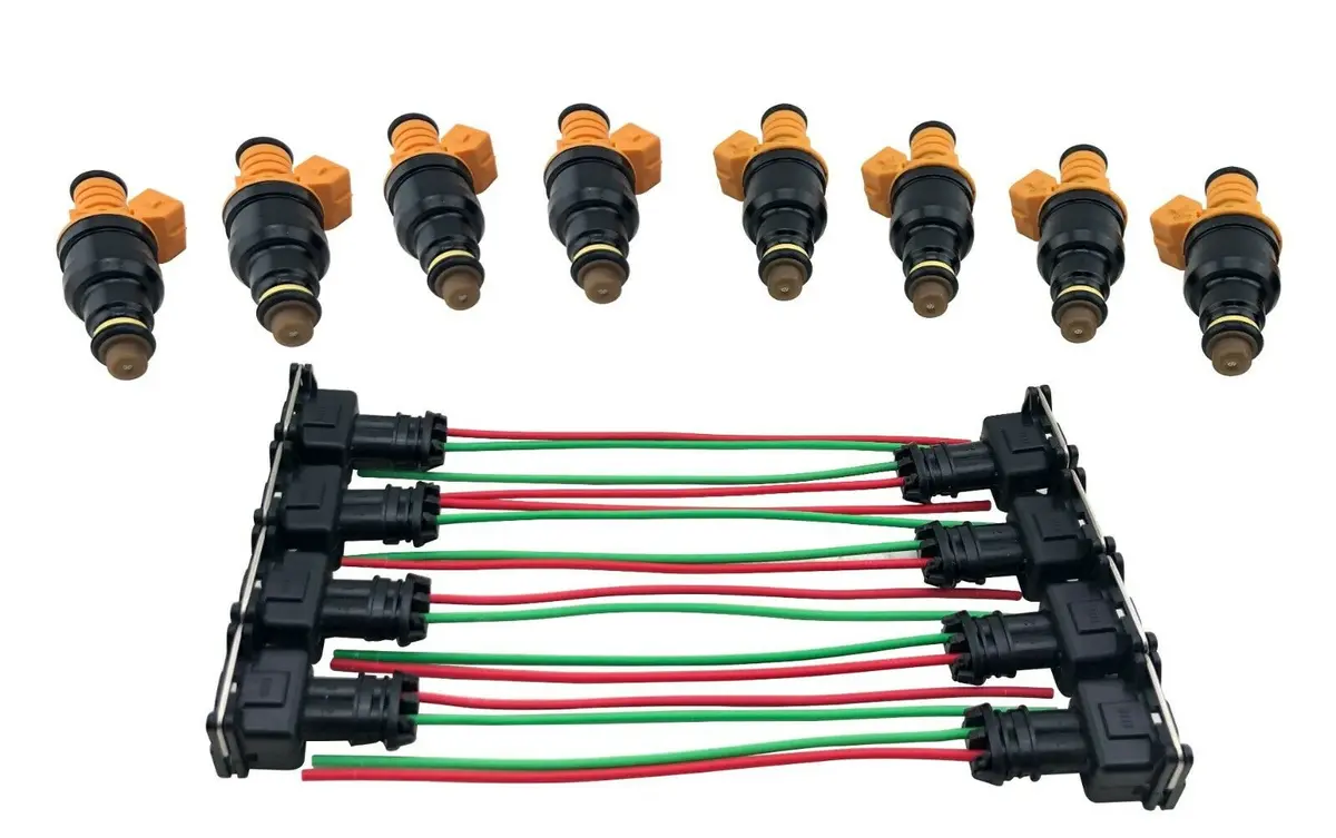 8 Pcs Fuel Injectors For Ford Mercury Lincoln Gm 4.6L 5.0L 5.4L 5.8L 0280150943 1