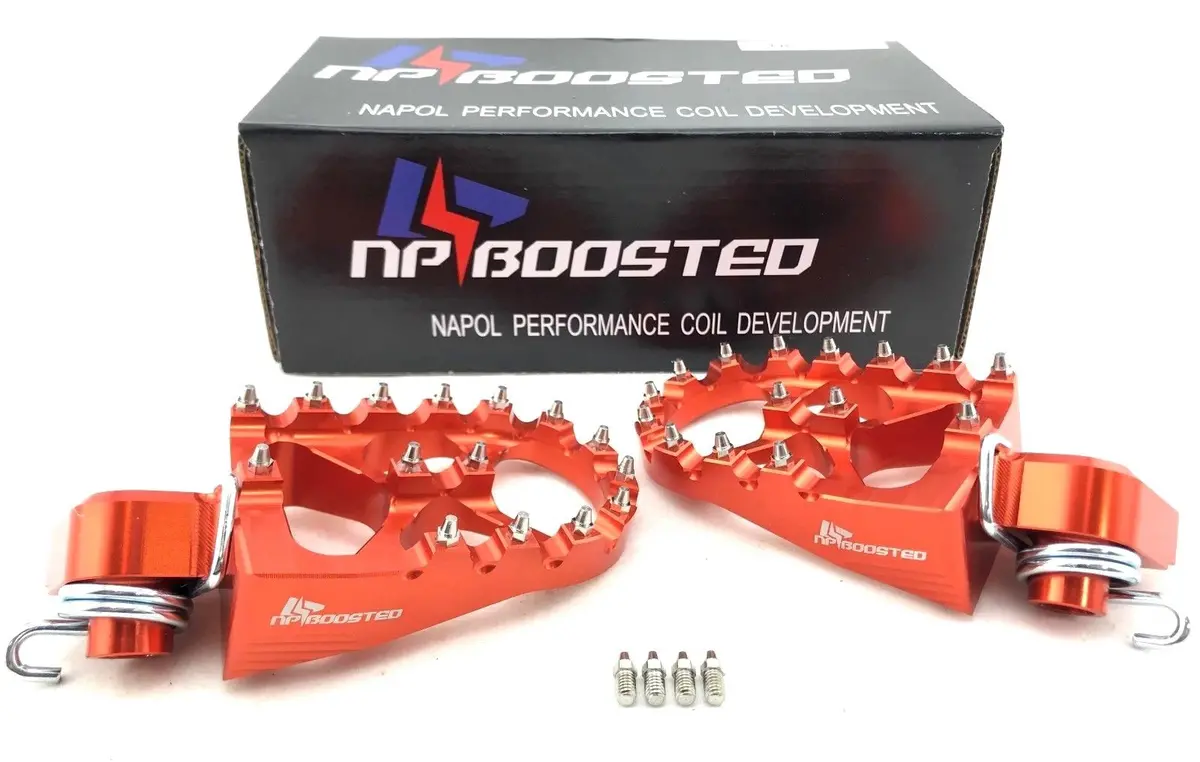 Wide Fat Foot Pegs For Ktm 144 200 250 300 350 400 450 505 525 Cc Exc Sx Sx-F Xc 1