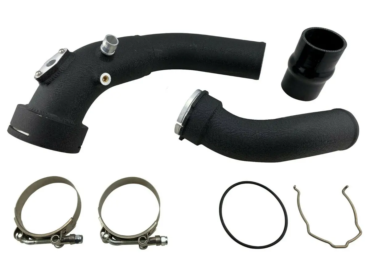 3" Hi Flow Intercooler Charge Pipe For 2010-2016 Bmw 135I M135i M235i 335I N55 1