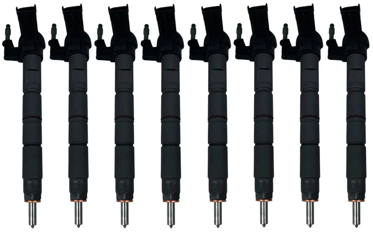 Fits 0986435410 0445117010 Fuel Injectors 6.6L V8 Lml Reman Duramax Turbo Diesel 1