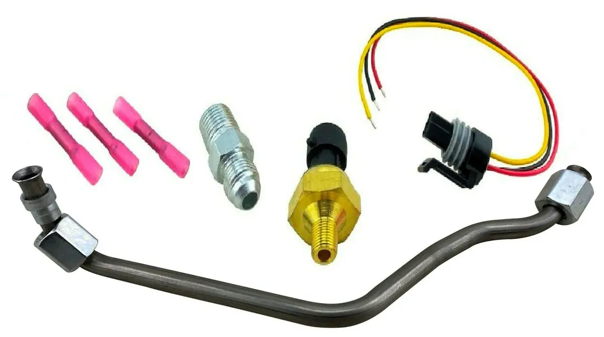 Ebp Sensor Tube Fitting Harness Plug For 2003 2004 6.0L V8 Diesel F250 F350 F450 1