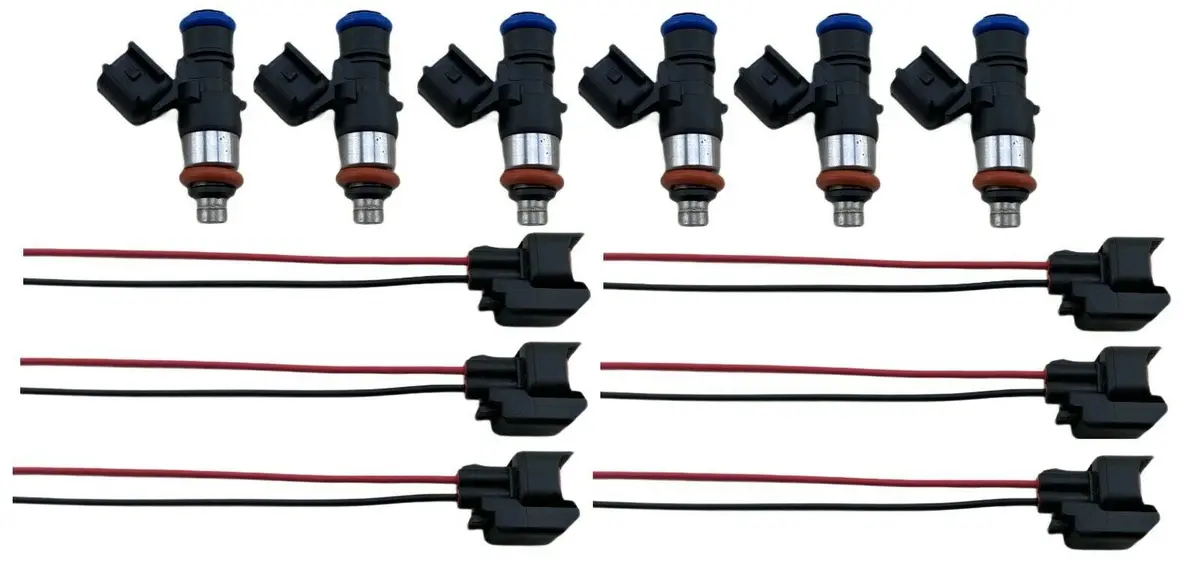 650Cc Fuel Injectors For Aluminum Intake Manifold 135I 335I 535I N54 N55 3.0L 3L 1