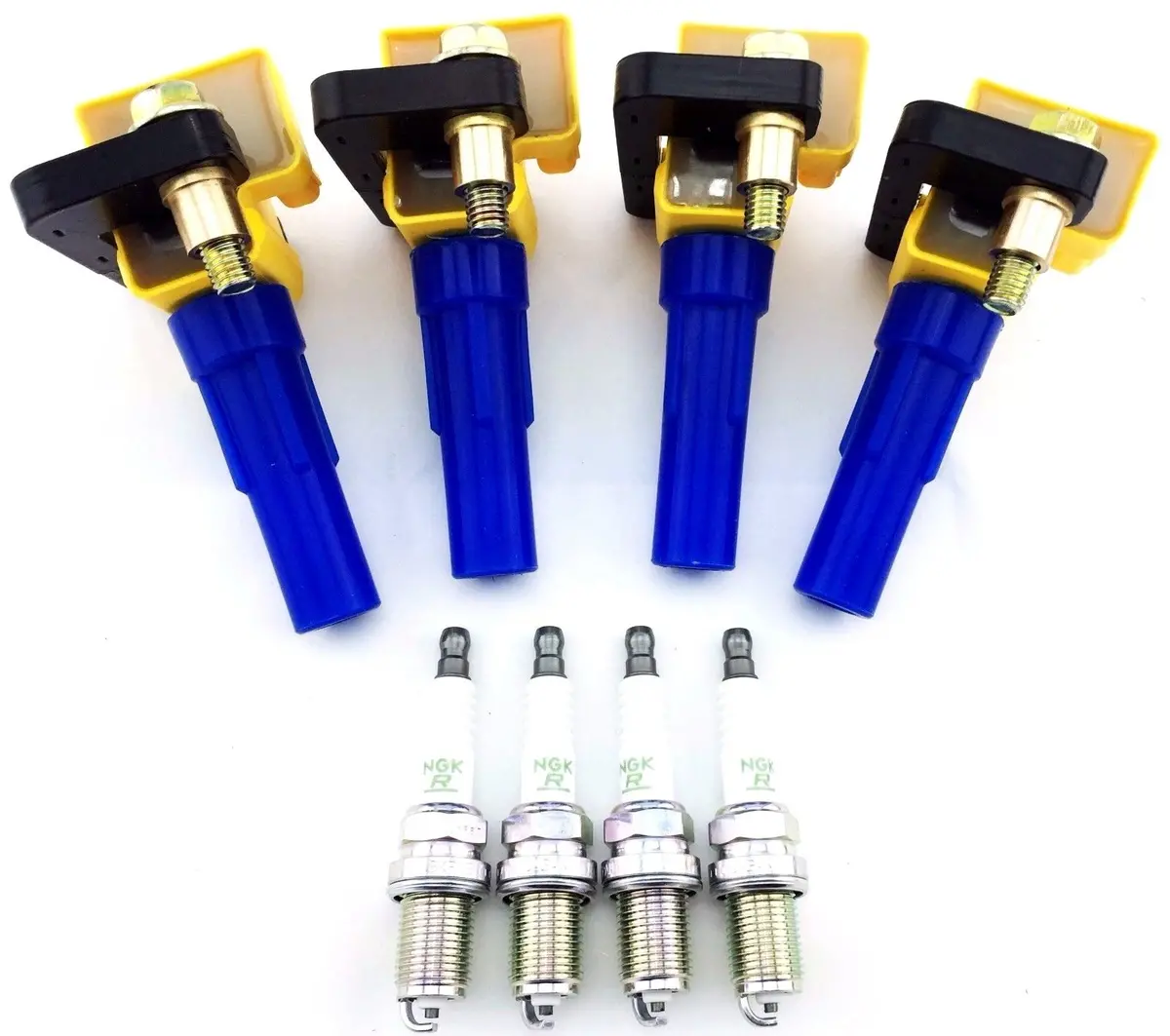 Subaru Impreza Wrx 02-05 Ignition Coil Packs Legacy Ngk Spark Plugs B4 Forester 1