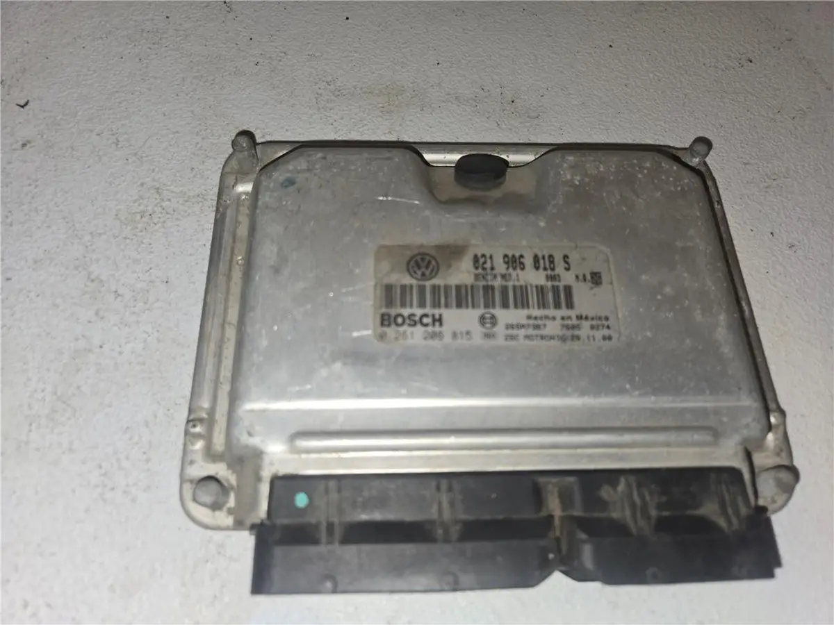 2001 - 2002 Volkswagen Jetta Auto 2.8L Engine Computer Control 021 906 018 S Oem 1
