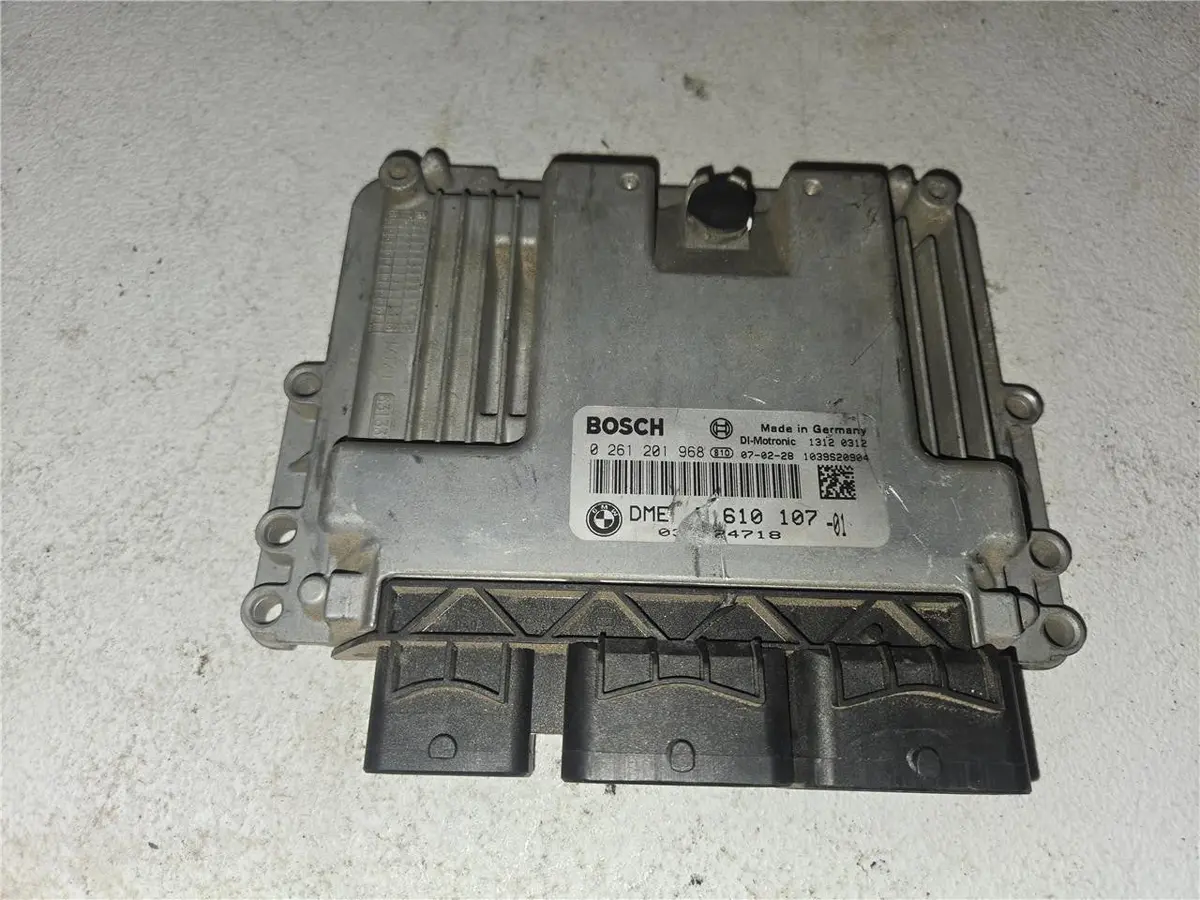 2007-2008 Mini Cooper S Ecm Ecu Pcm Dme Engine Computer Module 0 261 201 968 Oem 1