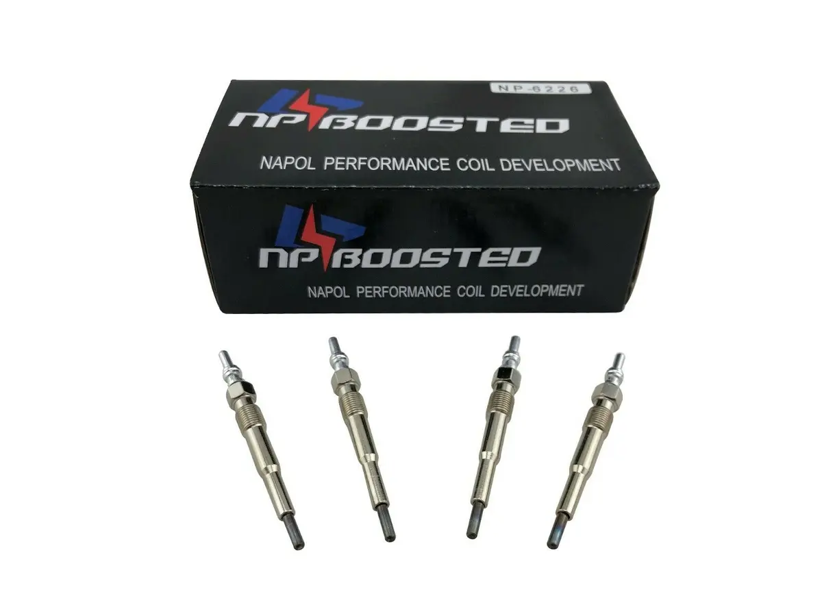 4 Diesel Glow Plugs For Volkswagen Vw Beetle Golf Bora Jetta Passat 2004-10 1.9L 1