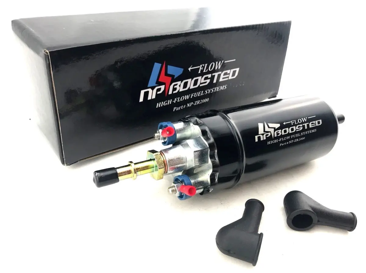 Performance External Inline Fuel Pump Kit For Ford E150 E250 E350 Bronco Mustang 1