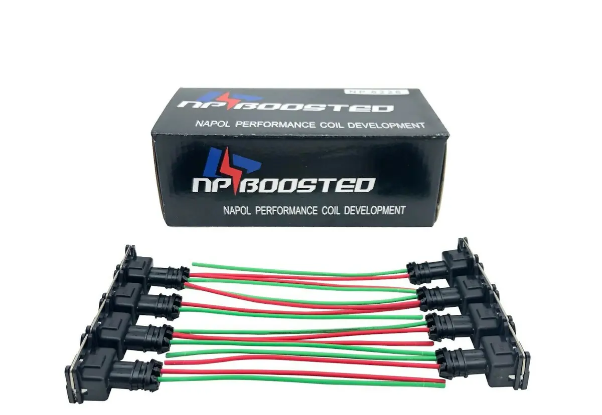 Rc Fuel Injector Bosch Ev1 Style Connector Plug Clip Harness Pigtail Wiring 1