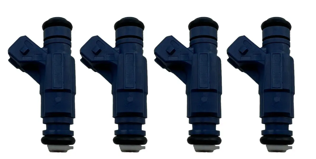 4 Fuel Injectors Fits 2000-06 Audi A4 Vw 1.8T Turbo Passat Jetta Golf 0280156065 1