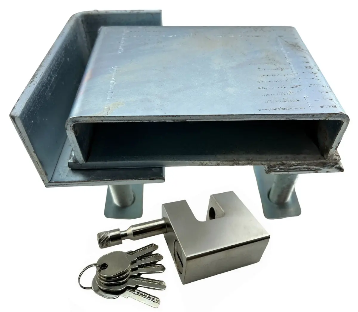 Bolt On Shipping Cargo Sea Container Storage Commercial High Security Lock + Box 1