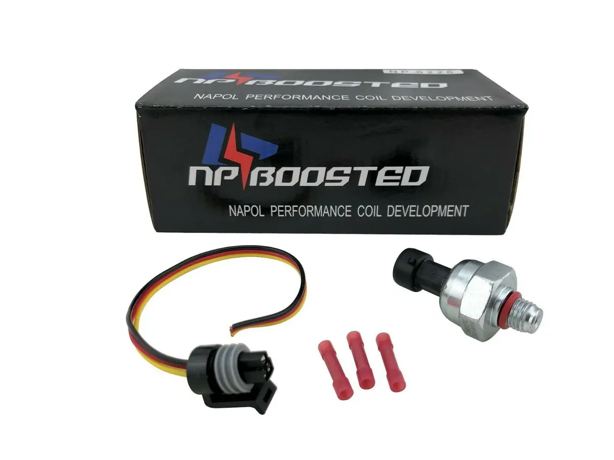 Fuel Injection Control Pressure Sensor Icp & Connector Plug For Ford 6.0L Diesel 1