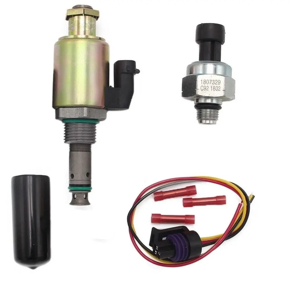 Icp & Ipr Fuel Pressure Regulator & Injection Sensor + Connectors For Ford 7.3L 1