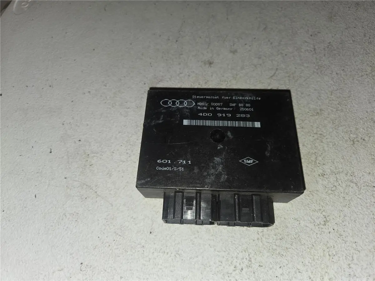 00-02 Audi A8 Quattro 4.2L - Parking/Park Assist Control Module 4D0 919 283 Oem 1