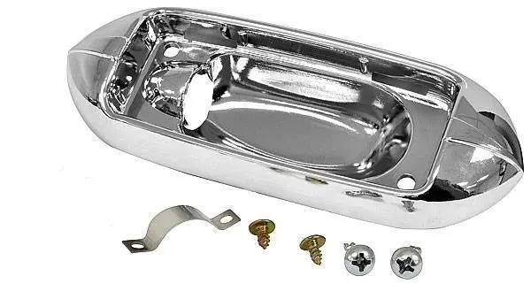 Dome Light Base, New Chrome 64-67 Elcamino 1