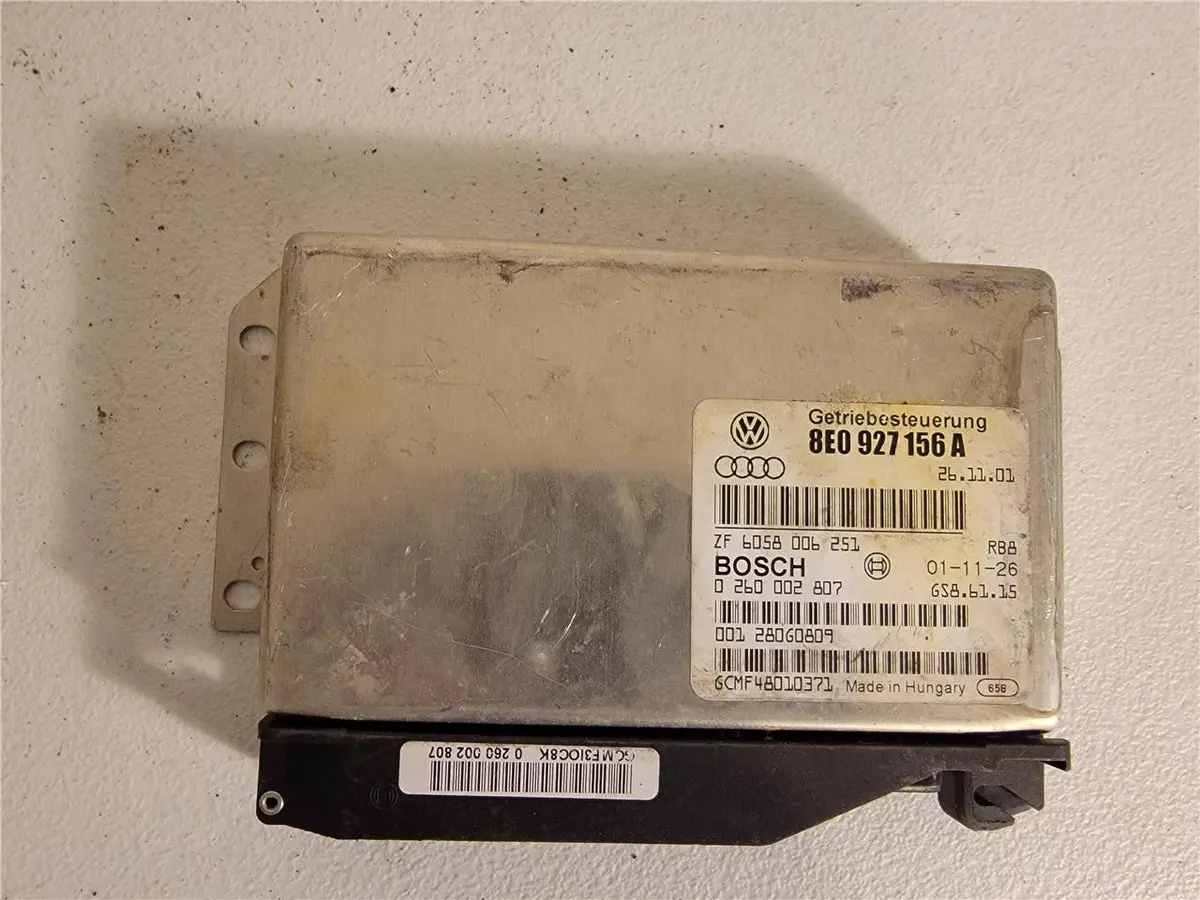 2002 - 2003 Audi A4 1.8L Tcm Tcu  Transmission Control Module 8E0 927 156 A Oem 1