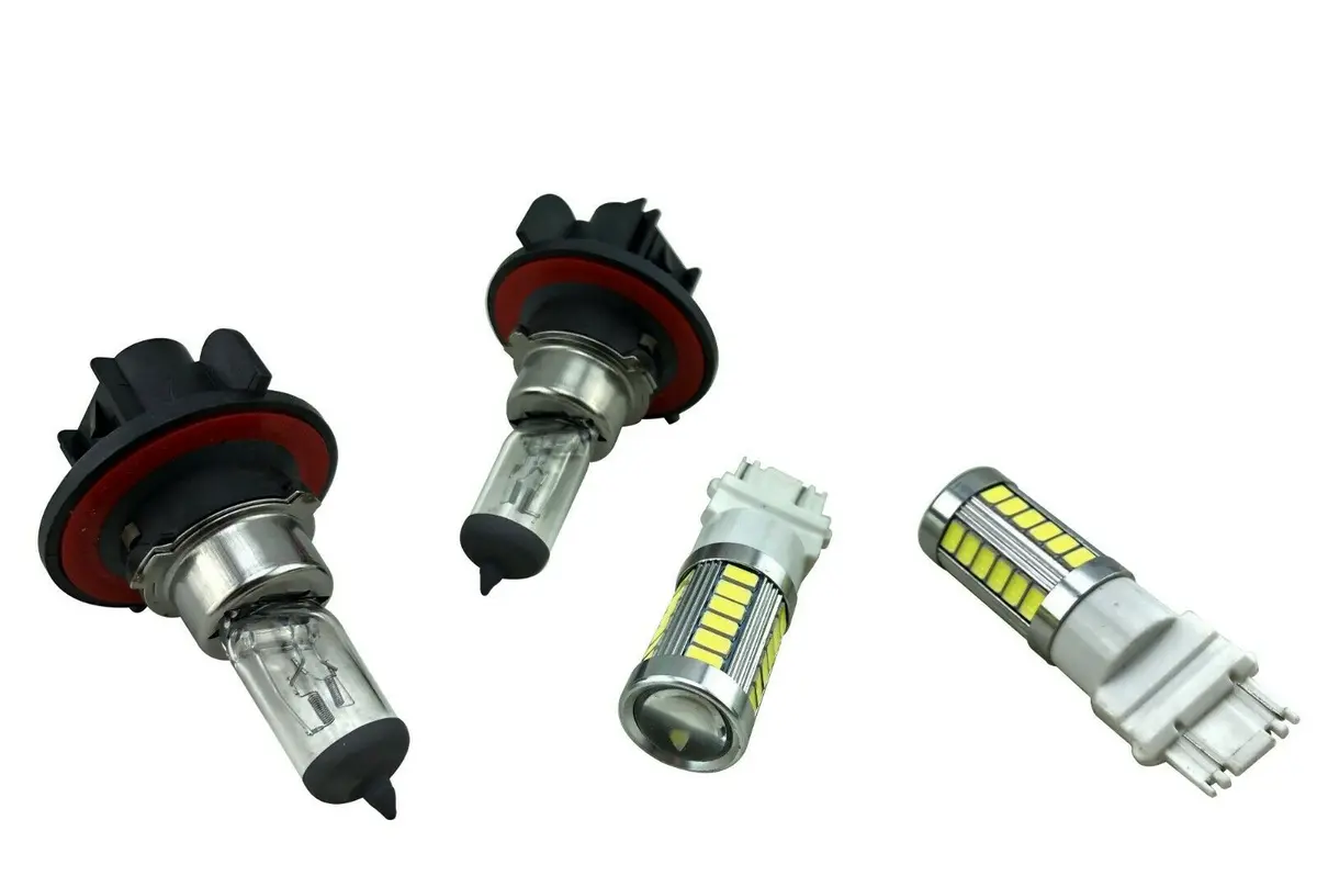 4 Pcs H13 9008 & 3157 Led Double Headlight Bulb Set For 2009-18 Dodge Ram Pickup 1