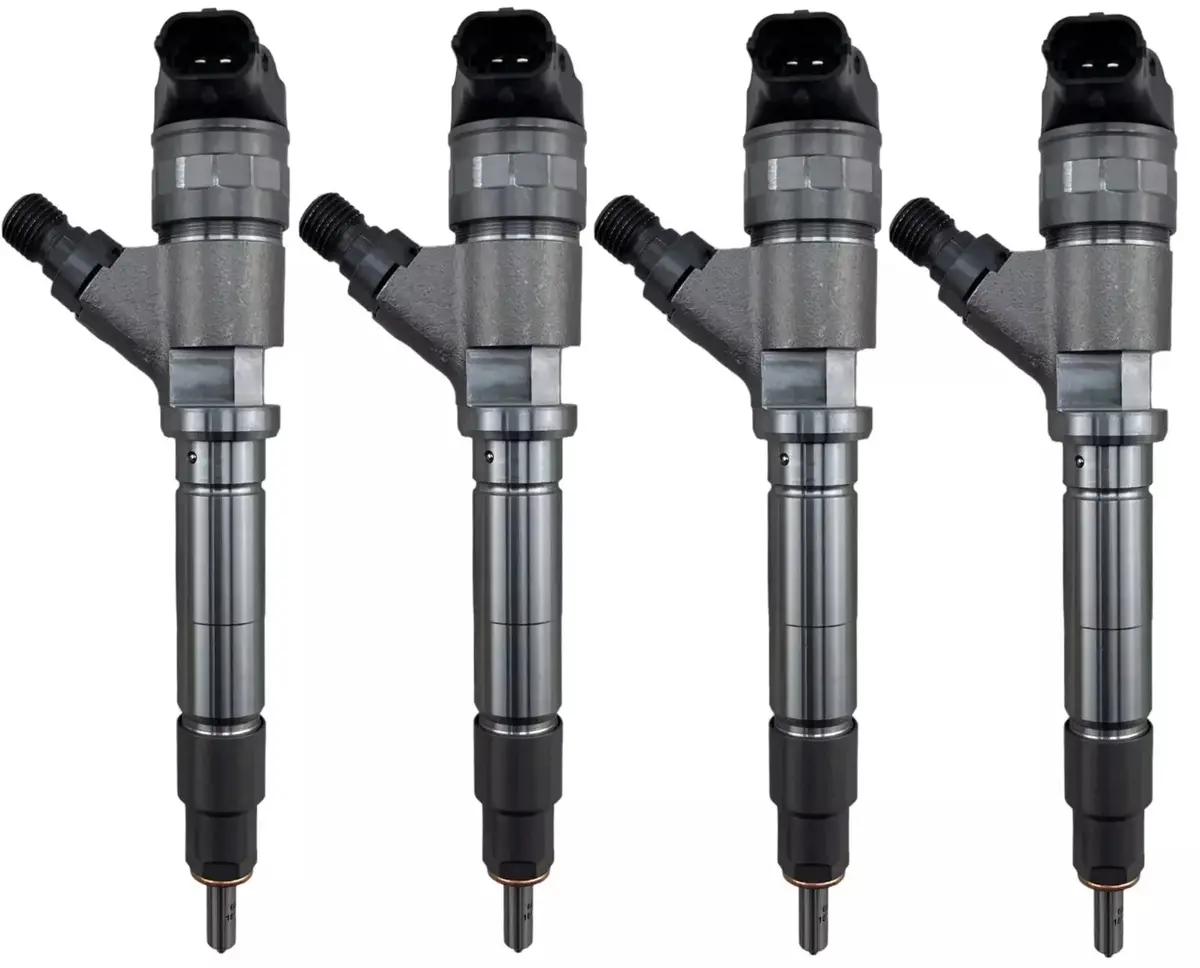 4 Diesel Fuel Injectors For 2007-10 Silverado Sierra Express Savana 6.6L Duramax 1