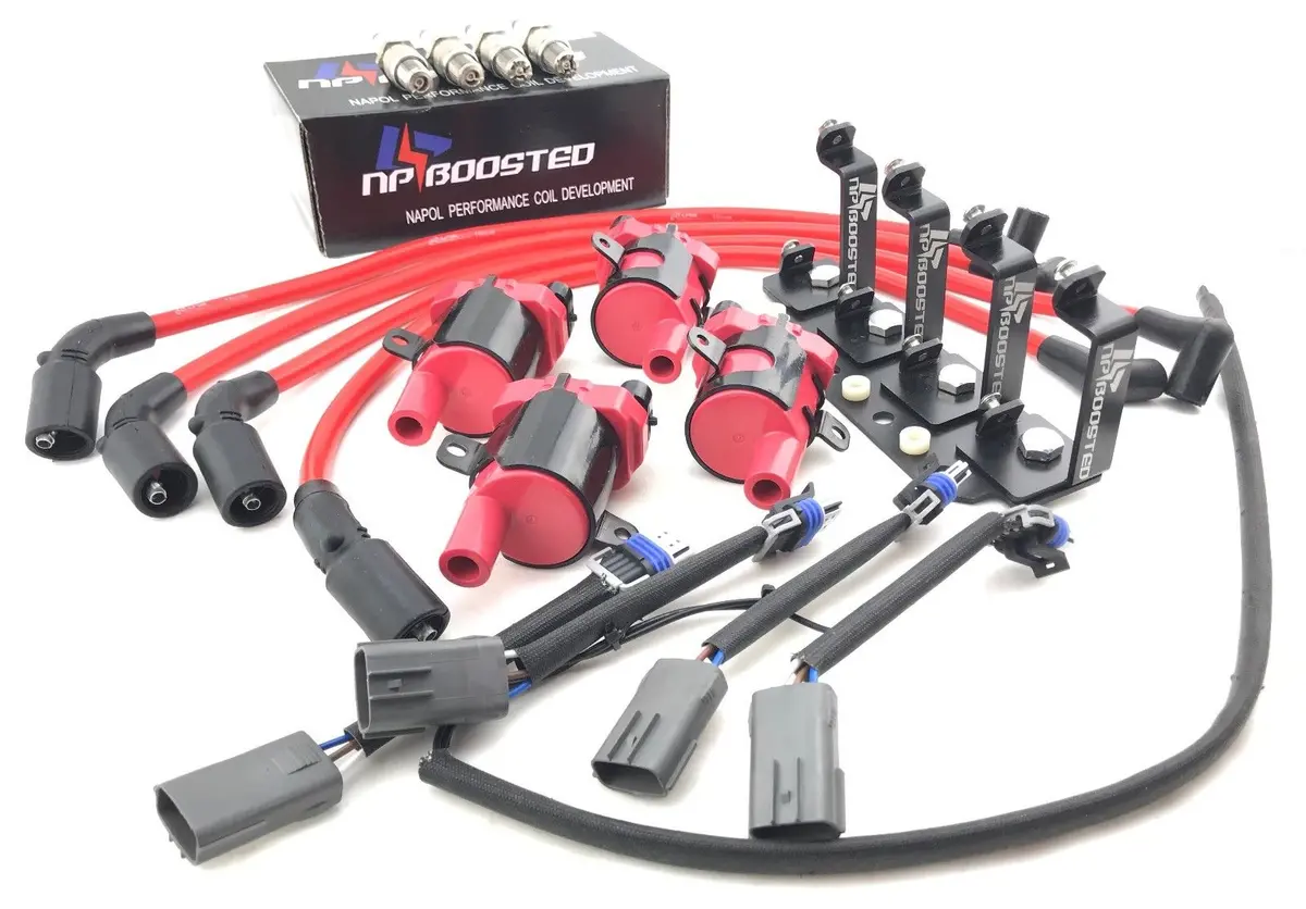 Mazda Rx8 Rx-8 D585 Hi Output Gm Ignition Coil Conversion Kit W/ Ngk Spark Plugs 1