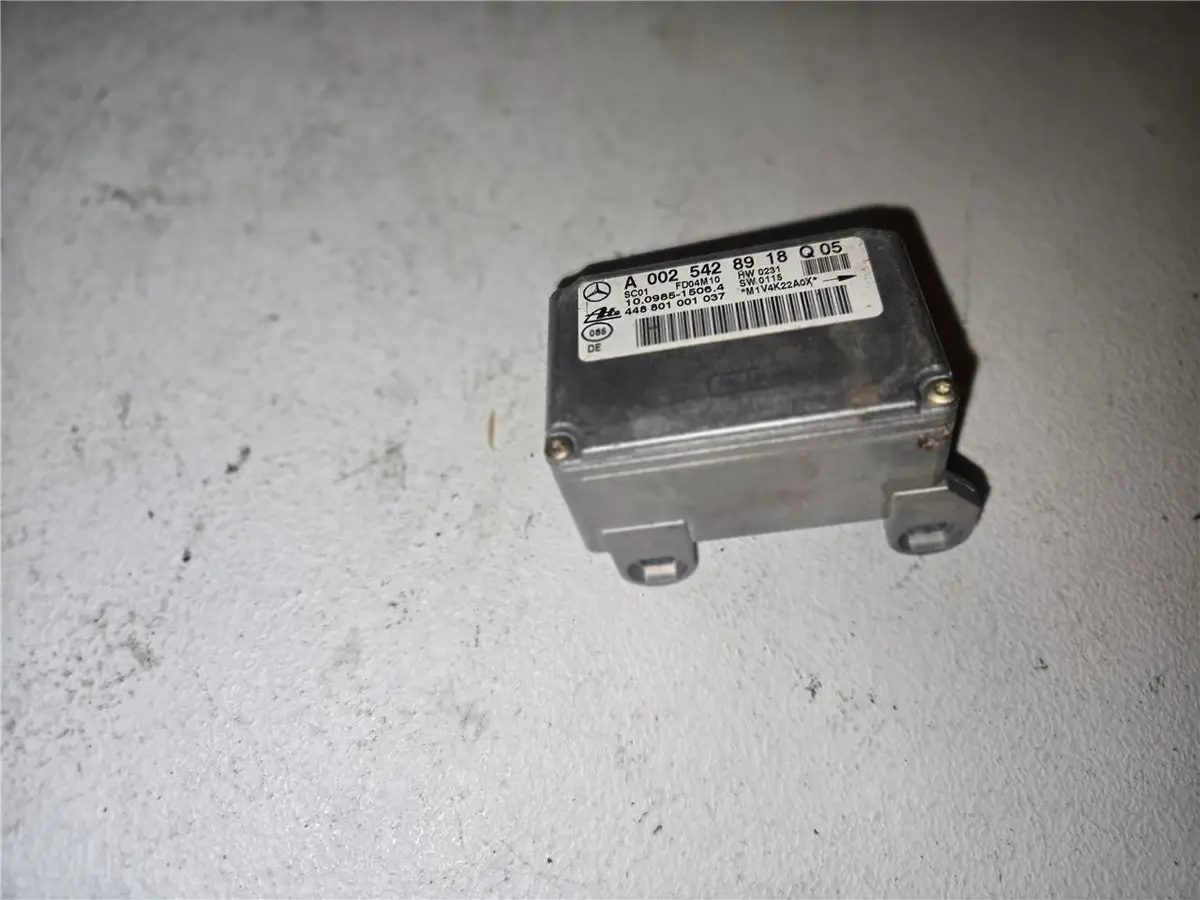 2002 - 2004  Mercedes-Benz C320 Yaw Rate Sensor A 002 542 89 18 Q 05 Oem 1