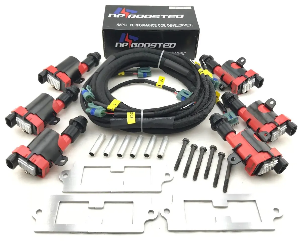 2Jzgte Ignition Coil Conversion Kit For 2Jz-Gte Gm Lq9 Hi Output Coils W Harness 1