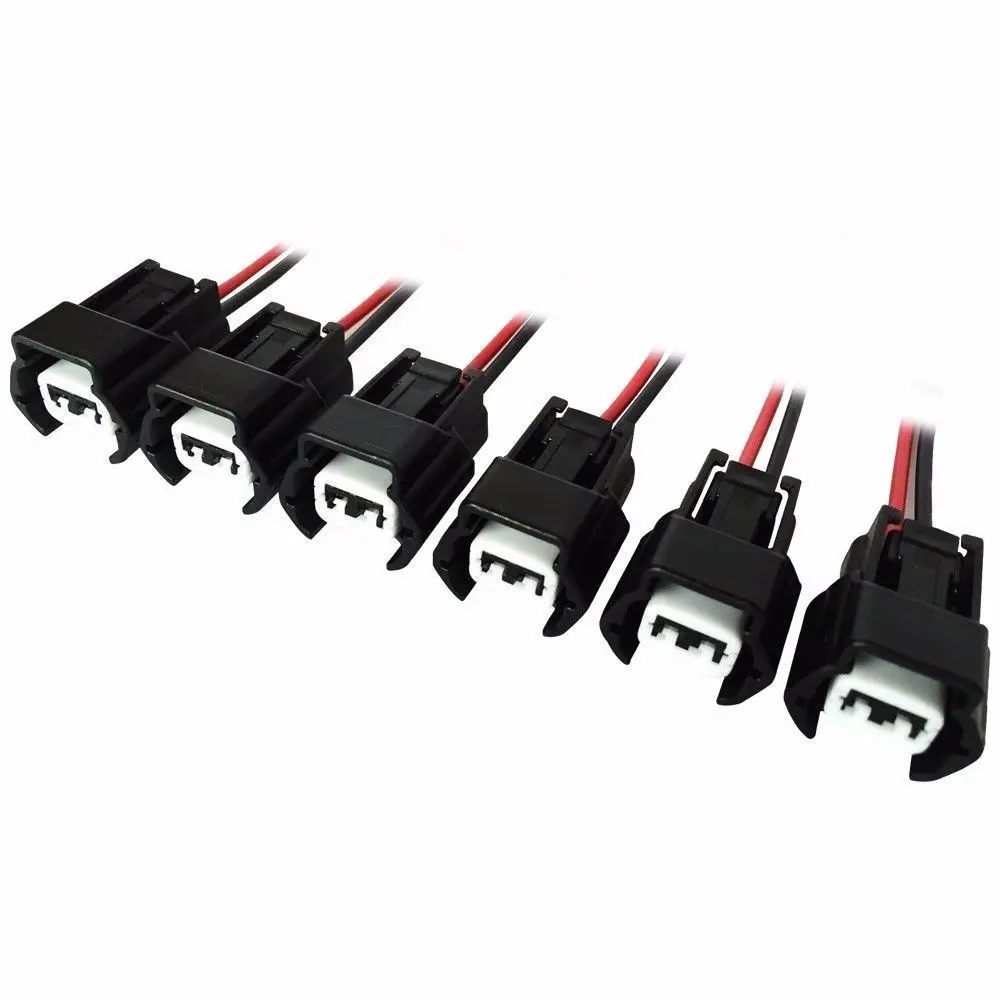 93-96 300Zx Fairlady Fuel Injector Connector Pigtail Harness Skyline Vg30dett 1