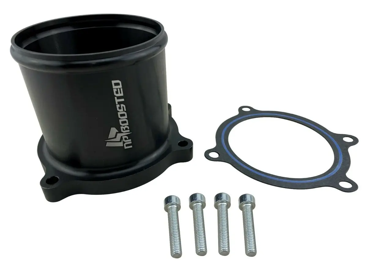 3.5" Throttle Valve Upgrade Kit For 07+ Ram 2500 3500 4500 I6 Diesel 6.7 1