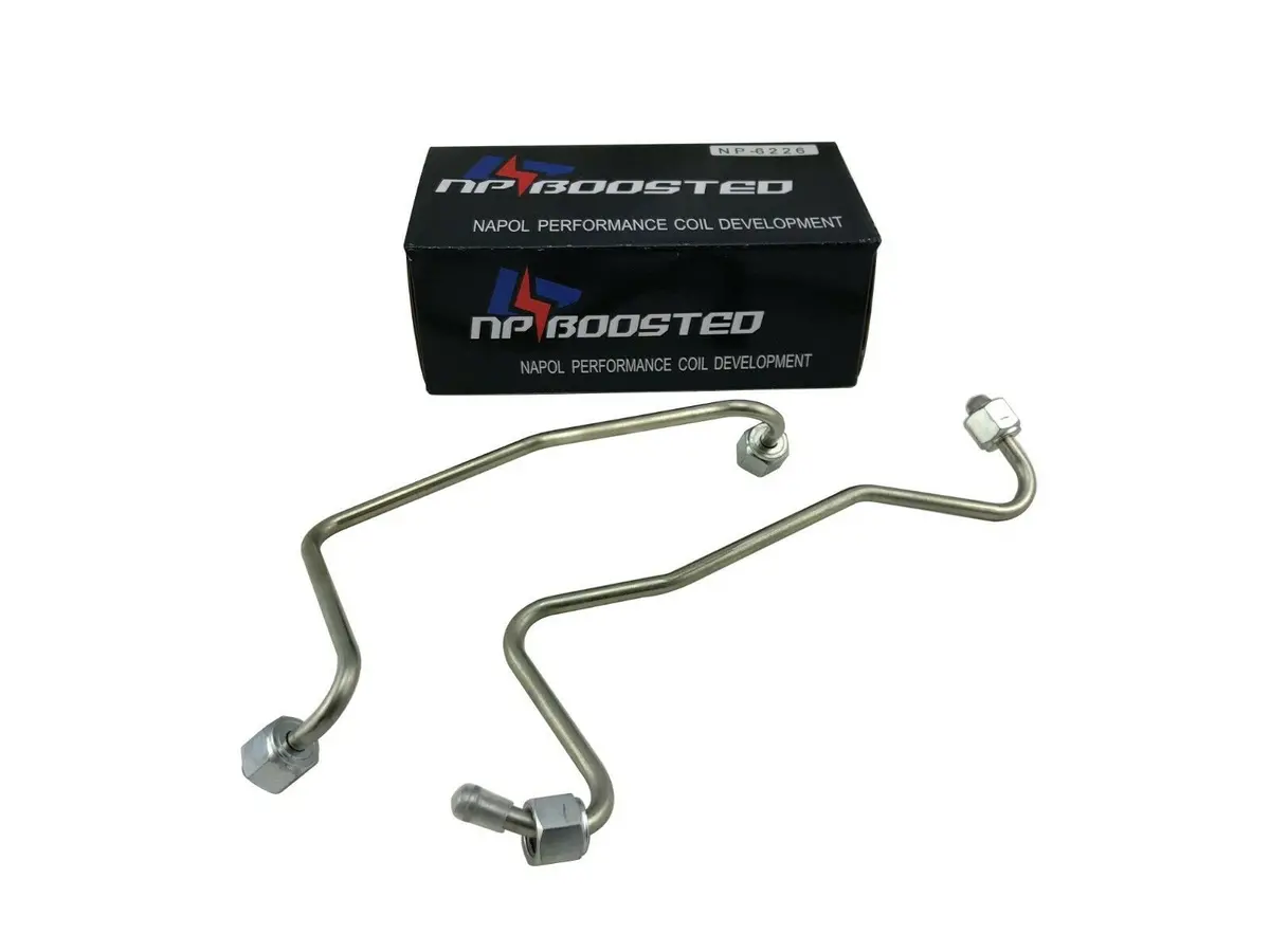 Hpfp High Pressure Fuel Pump Steel Lines / Hose For 2008-10 Ford 6.4L 6.4 Diesel 1