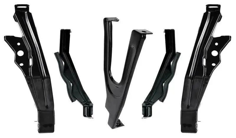 Grill Brackets, 5Pcs New 64 Nova Chevy 2 1