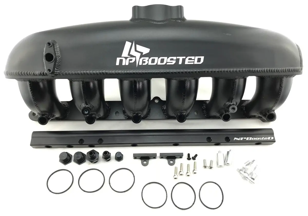 Bmw N54 Tig Welded Intake Manifold 135I 335I 535I X6 Z4 W/ Fuel Rail E90 E91 E92 1