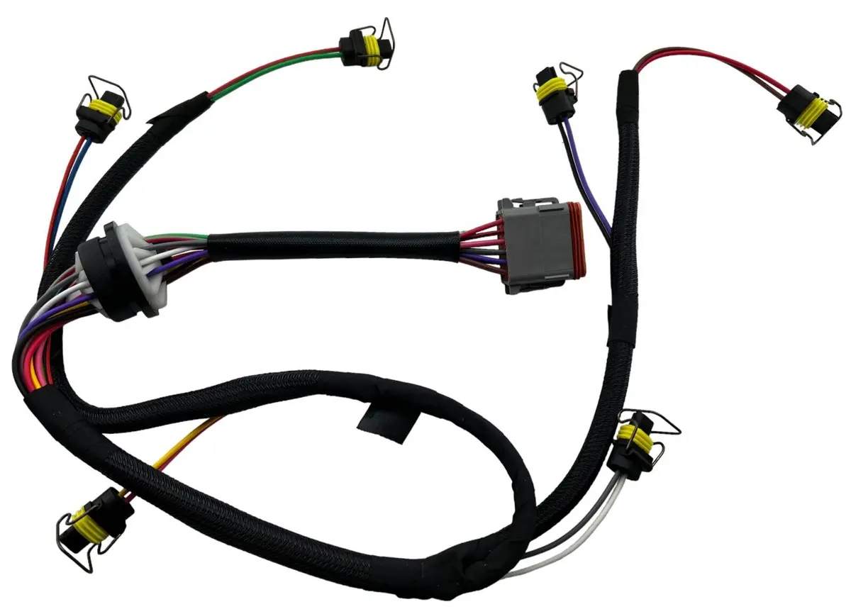Injector Wire Harness Excavator Feller Buncher Wheel Loader Skidder Grader C7 C9 1