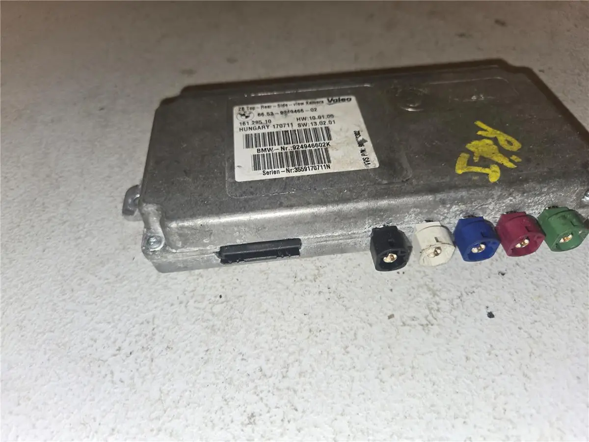 Bmw Ecu Top Rear Side View Camera Module Oem, 9249466-02 1