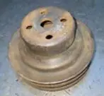 Fan Pulley, V8, 2 Groove Used 77 Buick 1