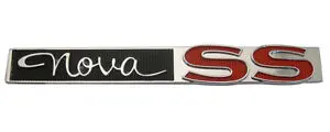 Glove Box Door Emblem " Nova Ss " New 63 64 1
