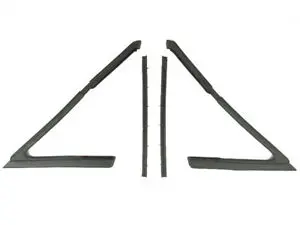 Vent Window Seals ,Conv Hdt, Pair, New, 66 67 Gm A-Body 1