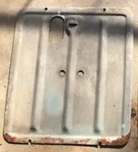 Tailgate Opening Cover, Used, 64-67 A-Body Wagon 1