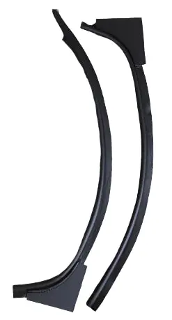 Door Jamb Windlace ,New Pr Black 70-2 A-Body 1