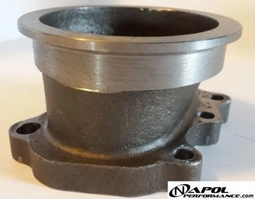T25 T28 Gt25 Gt28 Gt25r Gt28r 5 Bolt To 3" V Band Exhaust Manifold Adaptor 1