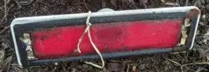 Rear Marker Light, Red Used 70-4 Nova 1