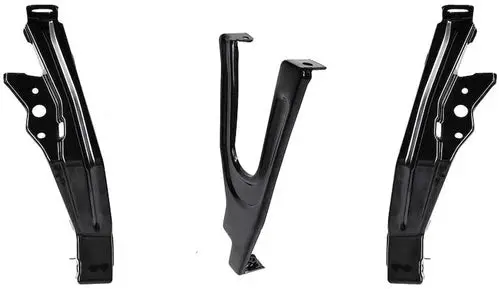 Grill Brackets, 3Pcs New 63 64 Nova Chevy 2 1