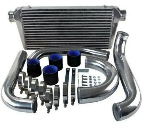 Front Mount Intercooler Fmic Kit For 93-02 Toyota Supra Mk4 Jza80 2Jz-Gte 3.0 Tt 1