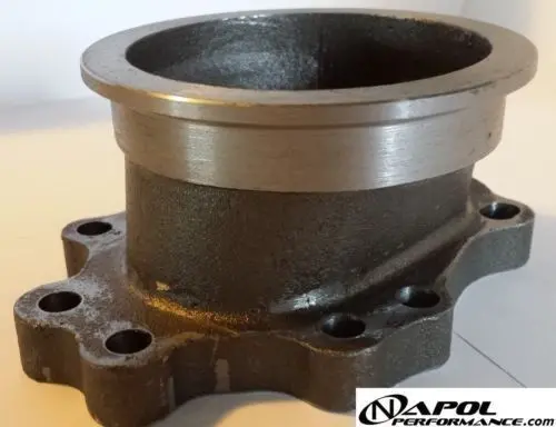 T25 T28 Gt25 Gt28 Gt25r Gt28r 5 Bolt To 3" V Band Exhaust Manifold Adaptor 2