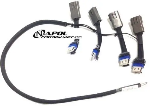 Gm Chevy Ls2 / Ls7 Yukon Ignition Coils To Mazda Rx-8 Rx8 Adapter Wiring Harness 1
