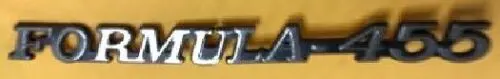 Fender Emblem , "Formula 455 " New, 71-75 1