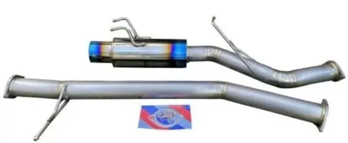 3" Titanium Exhaust System For 1989-1994 R32 Skyline Gtr Rb26dett Gts Rb20det Rb 1