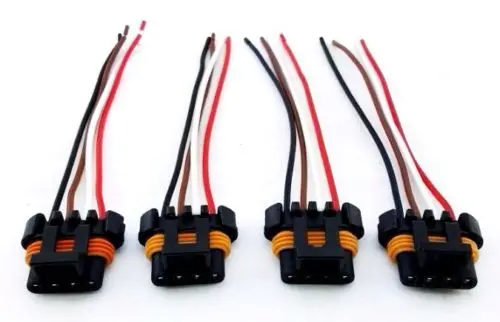 Gm Ignition Coil Repair Kit Connectors Wire Loom Camaro Corvette Firebird V8 Ls1 1
