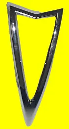 Rear Marker Light Bezel,New Each 68 Gto  69 Lemans 1