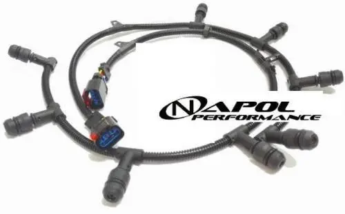 *New* 2004-2010 Ford Sd 6.0L Diesel Glow Plug Wiring Harness Pair - Left + Right 1