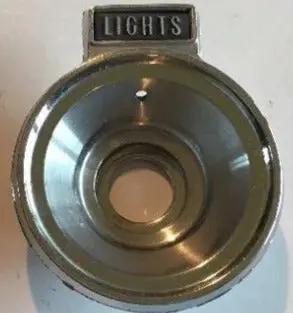 Headlight Switch Bezel ,Used 70-72 Cutlass 442 1