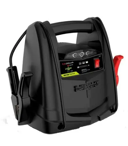 Portable 12V Power Jump Starter Jumper Pack Booster 1000 Amps Sl1397 Usb Charger 1