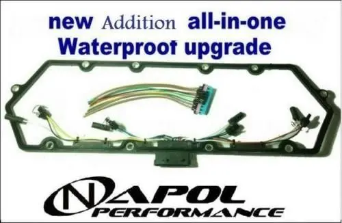 Ford Powerstroke 7.3L Valve Cover Gasket + Fuel Injector & Glow Plug Harness Set 1